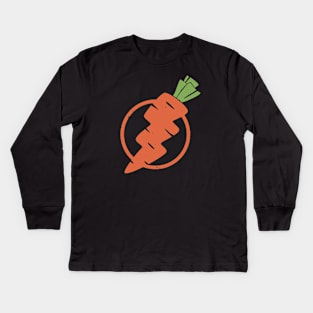 CARROTS LIGHTNING Kids Long Sleeve T-Shirt